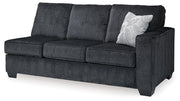 Altari Sleeper Sectional with Chaise - Theo's Factory Direct Mattress & Furniture (Columbus, OH)