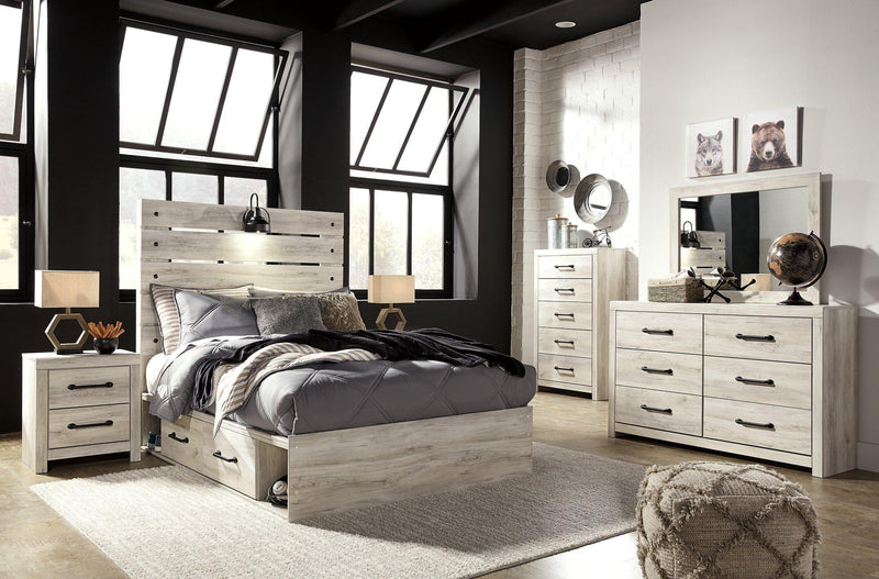 Cambeck Bed with 4 Storage Drawers - Theo's Factory Direct Mattress & Furniture (Columbus, OH)
