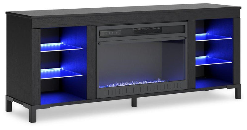 Cayberry Entertainment Center with Electric Fireplace - Theo's Factory Direct Mattress & Furniture (Columbus, OH)
