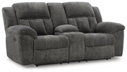 Frohn Reclining Loveseat with Console - Theo's Factory Direct Mattress & Furniture (Columbus, OH)