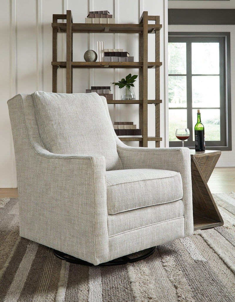 Kambria Swivel Glider Accent Chair - Theo's Factory Direct Mattress & Furniture (Columbus, OH)