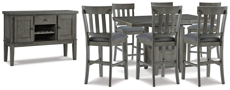 Hallanden Dining Room Set - Theo's Factory Direct Mattress & Furniture (Columbus, OH)