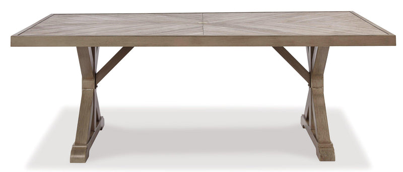 Beachcroft Outdoor Dining Table - Theo's Factory Direct Mattress & Furniture (Columbus, OH)