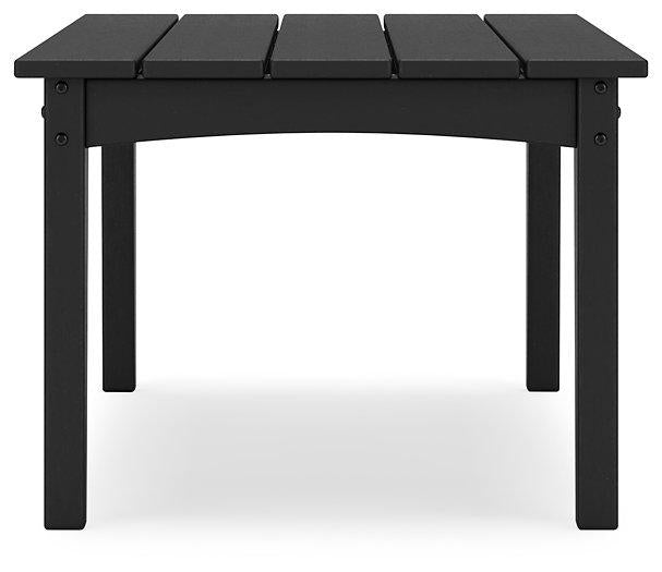 Hyland wave Outdoor Coffee Table - Theo's Factory Direct Mattress & Furniture (Columbus, OH)