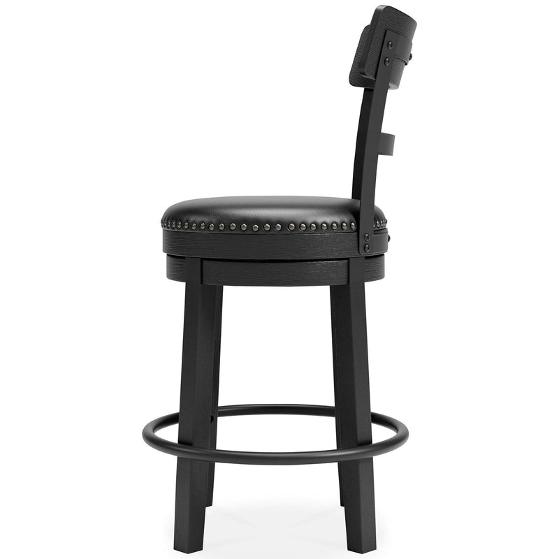 Valebeck Counter Height Bar Stool - Theo's Factory Direct Mattress & Furniture (Columbus, OH)
