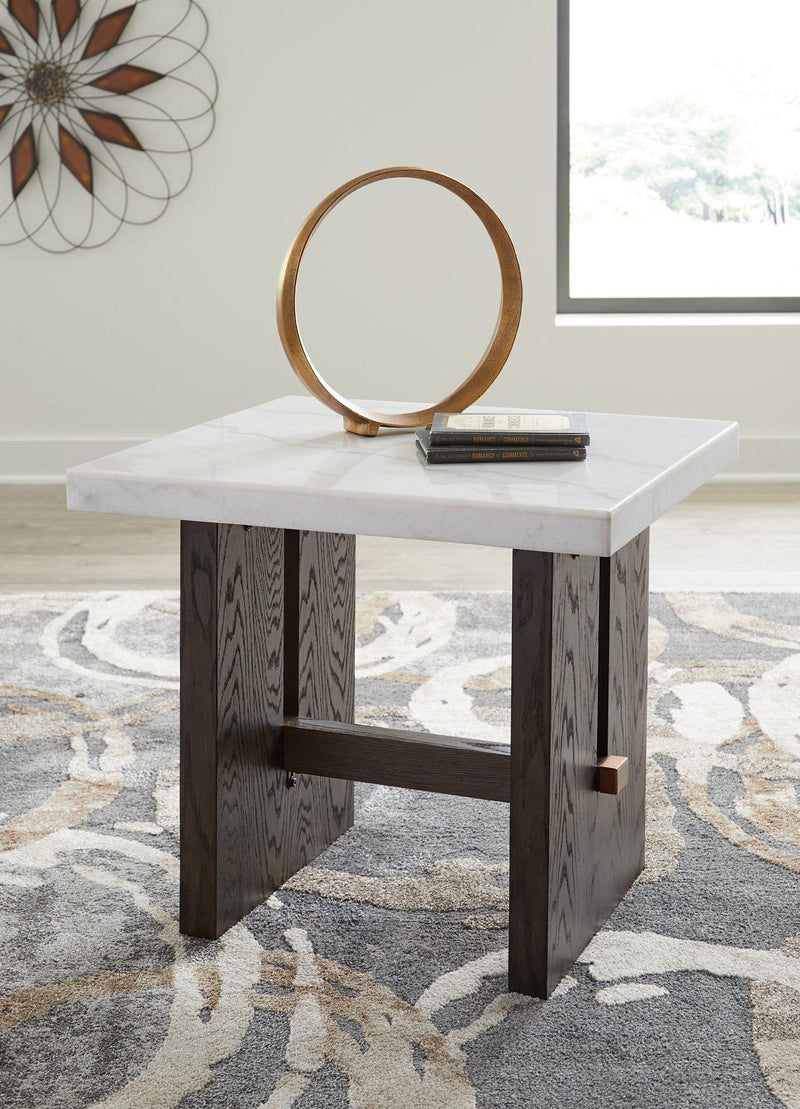 Burkhaus End Table - Theo's Factory Direct Mattress & Furniture (Columbus, OH)