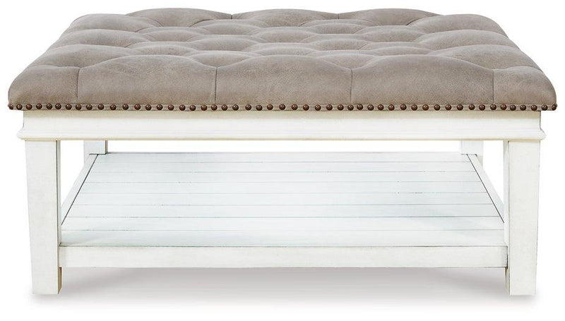 Kanwyn Upholstered Ottoman Coffee Table - Theo's Factory Direct Mattress & Furniture (Columbus, OH)