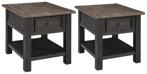 Tyler Creek End Table Set - Theo's Factory Direct Mattress & Furniture (Columbus, OH)