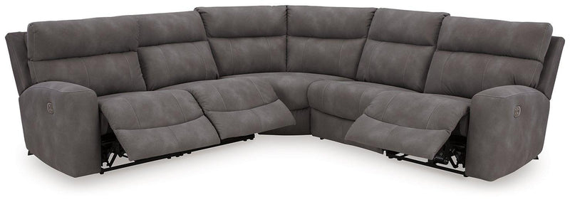 Next-Gen DuraPella Power Reclining Sectional - Theo's Factory Direct Mattress & Furniture (Columbus, OH)