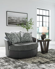Brixley Pier Oversized Swivel Accent Chair - Theo's Factory Direct Mattress & Furniture (Columbus, OH)