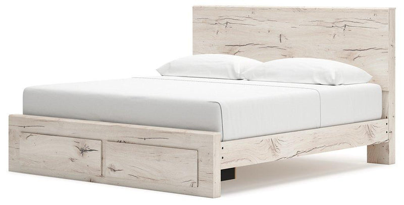 Lawroy Panel Storage Bed - Theo's Factory Direct Mattress & Furniture (Columbus, OH)