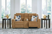 Kanlow Reclining Loveseat with Console - Theo's Factory Direct Mattress & Furniture (Columbus, OH)