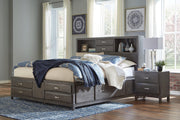 Caitbrook Storage Bed with 8 Drawers - Theo's Factory Direct Mattress & Furniture (Columbus, OH)