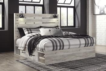 Cambeck Bed with 4 Storage Drawers - Theo's Factory Direct Mattress & Furniture (Columbus, OH)
