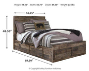 Derekson Youth Bed with 6 Storage Drawers - Theo's Factory Direct Mattress & Furniture (Columbus, OH)