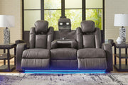 Fyne-Dyme Power Reclining Sofa - Theo's Factory Direct Mattress & Furniture (Columbus, OH)