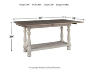 Havalance Sofa/Console Table - Theo's Factory Direct Mattress & Furniture (Columbus, OH)