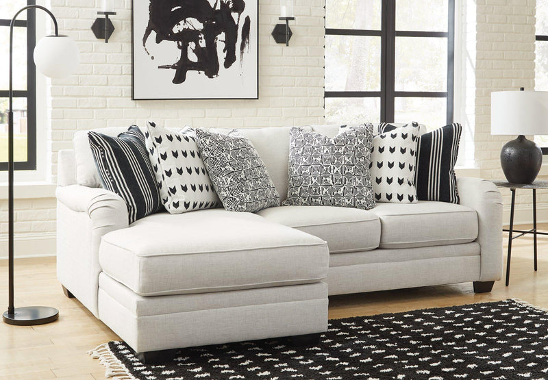 Huntsworth Sectional with Chaise - Theo's Factory Direct Mattress & Furniture (Columbus, OH)