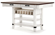 Valebeck Counter Height Dining Table - Theo's Factory Direct Mattress & Furniture (Columbus, OH)