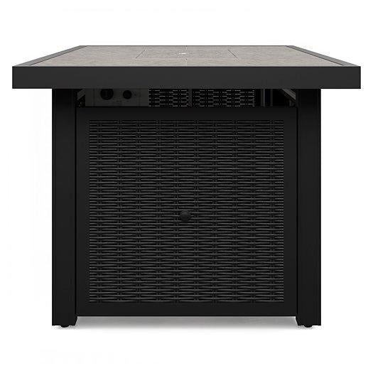 Beachcroft Outdoor Fire Pit Table - Theo's Factory Direct Mattress & Furniture (Columbus, OH)