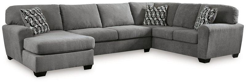 Birkdale Court Sectional with Chaise - Theo's Factory Direct Mattress & Furniture (Columbus, OH)