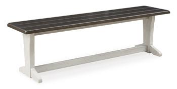 Darborn 62" Dining Bench - Theo's Factory Direct Mattress & Furniture (Columbus, OH)