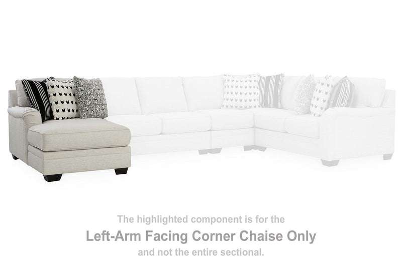 Huntsworth Sectional with Chaise - Theo's Factory Direct Mattress & Furniture (Columbus, OH)