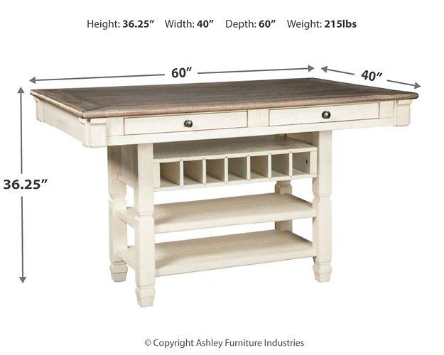 Bolanburg Counter Height Dining Table - Theo's Factory Direct Mattress & Furniture (Columbus, OH)