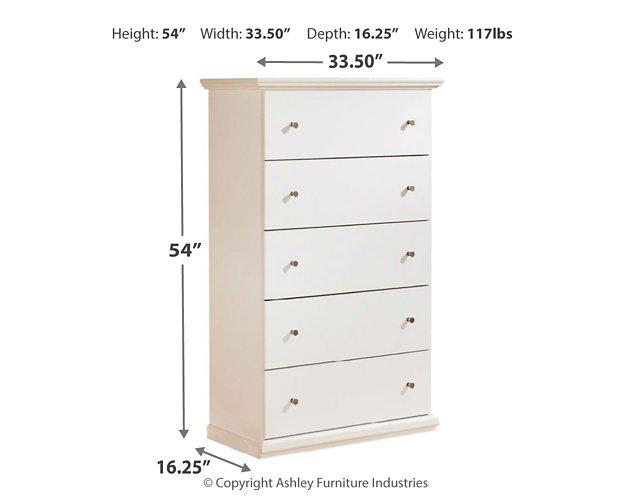 Bostwick Shoals Youth Chest of Drawers - Theo's Factory Direct Mattress & Furniture (Columbus, OH)