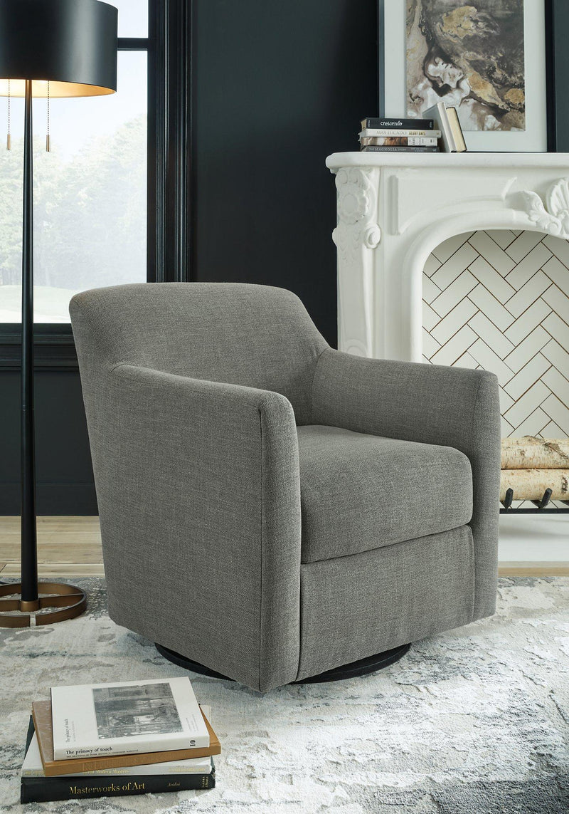 Bradney Swivel Accent Chair - Theo's Factory Direct Mattress & Furniture (Columbus, OH)