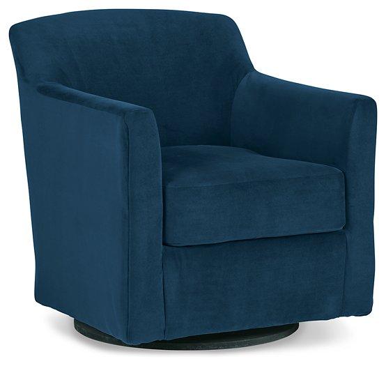 Bradney Swivel Accent Chair - Theo's Factory Direct Mattress & Furniture (Columbus, OH)