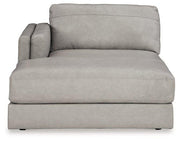 Amiata Sectional with Chaise - Theo's Factory Direct Mattress & Furniture (Columbus, OH)
