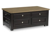 Drazmine Lift-Top Coffee Table - Theo's Factory Direct Mattress & Furniture (Columbus, OH)