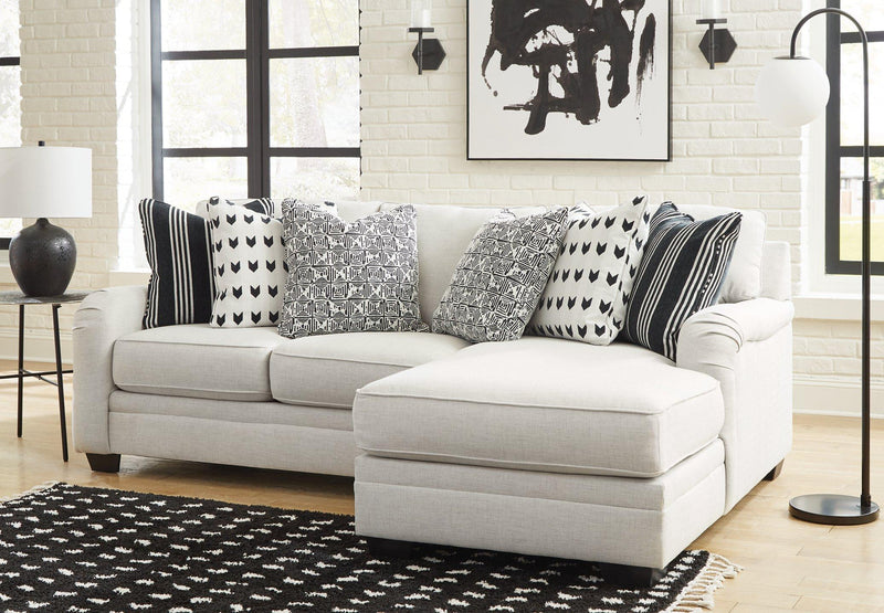 Huntsworth Sectional with Chaise - Theo's Factory Direct Mattress & Furniture (Columbus, OH)