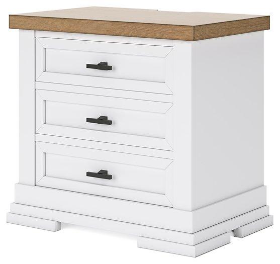 Ashbryn Nightstand - Theo's Factory Direct Mattress & Furniture (Columbus, OH)