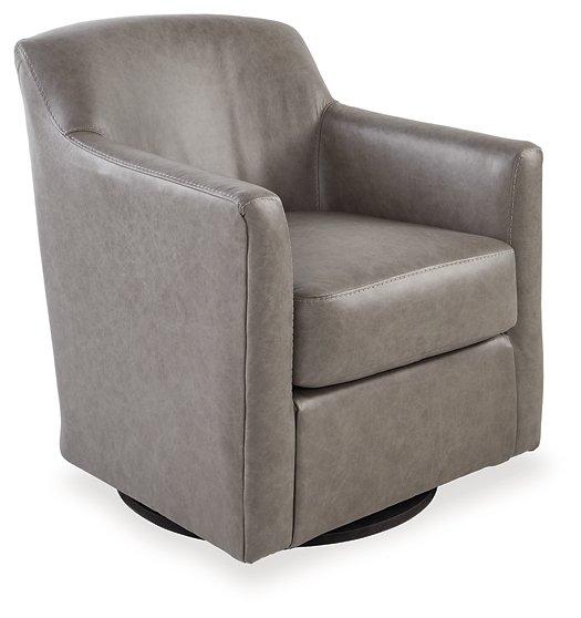 Bradney Swivel Accent Chair - Theo's Factory Direct Mattress & Furniture (Columbus, OH)