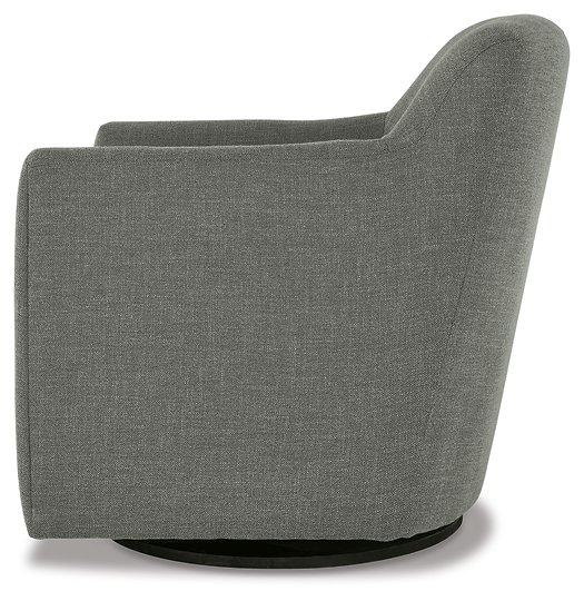 Bradney Swivel Accent Chair - Theo's Factory Direct Mattress & Furniture (Columbus, OH)