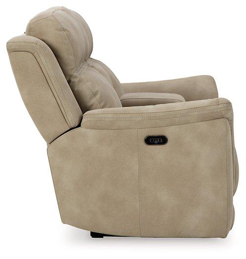 Next-Gen DuraPella Power Reclining Loveseat with Console - Theo's Factory Direct Mattress & Furniture (Columbus, OH)
