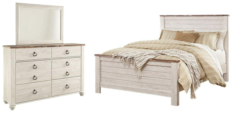 Willowton Bedroom Set - Theo's Factory Direct Mattress & Furniture (Columbus, OH)