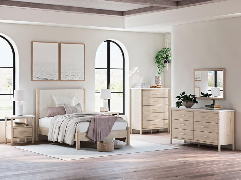 Cadmori Upholstered Bed - Theo's Factory Direct Mattress & Furniture (Columbus, OH)