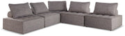 Bree Zee Outdoor Modular Seating - Theo's Factory Direct Mattress & Furniture (Columbus, OH)