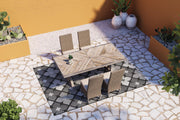 Beachcroft Outdoor Dining Set - Theo's Factory Direct Mattress & Furniture (Columbus, OH)