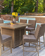 Walton Bridge Outdoor Dining Set - Theo's Factory Direct Mattress & Furniture (Columbus, OH)