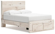 Lawroy Panel Storage Bed - Theo's Factory Direct Mattress & Furniture (Columbus, OH)
