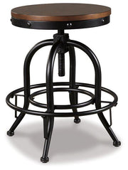 Valebeck Counter Height Bar Stool - Theo's Factory Direct Mattress & Furniture (Columbus, OH)