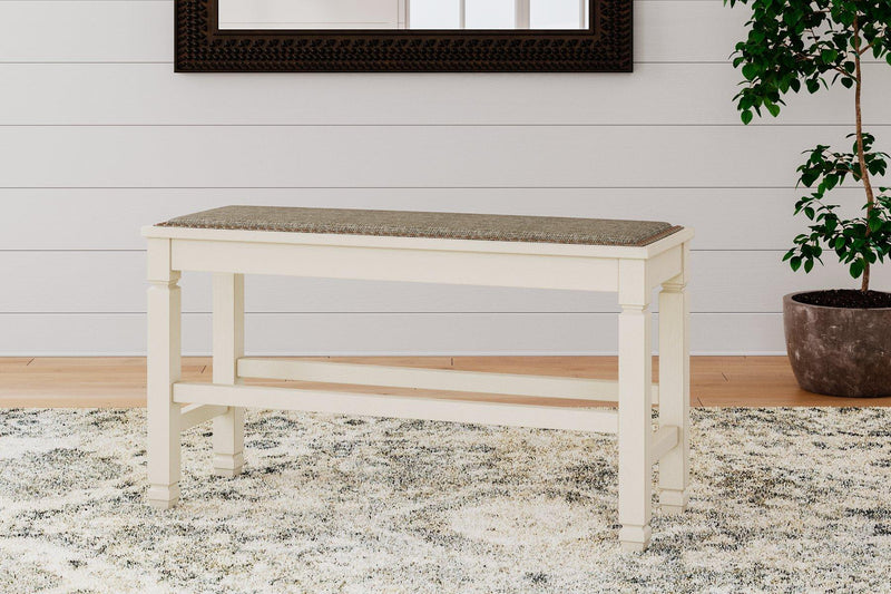 Bolanburg Counter Height Dining Bench - Theo's Factory Direct Mattress & Furniture (Columbus, OH)