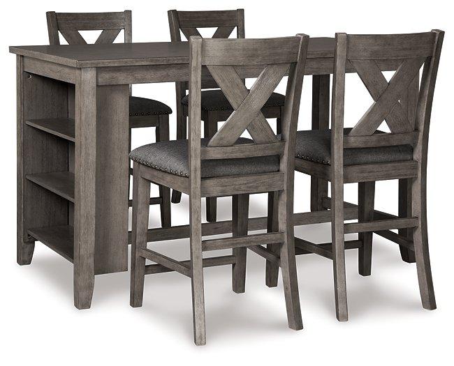 Caitbrook Counter Height Dining Set - Theo's Factory Direct Mattress & Furniture (Columbus, OH)
