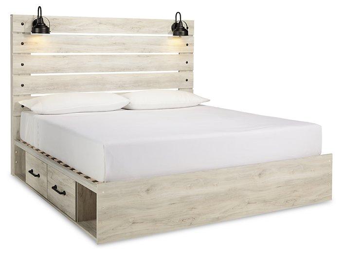 Cambeck Bed with 2 Storage Drawers - Theo's Factory Direct Mattress & Furniture (Columbus, OH)