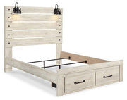 Cambeck Bed with 2 Storage Drawers - Theo's Factory Direct Mattress & Furniture (Columbus, OH)