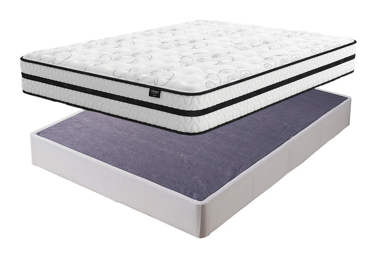 Chime 10 Inch Hybrid Mattress Package - Theo's Factory Direct Mattress & Furniture (Columbus, OH)